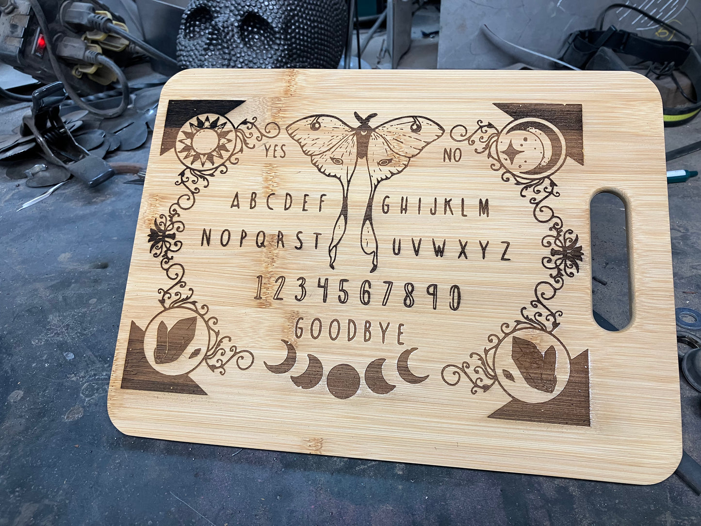 Luna moth ouija