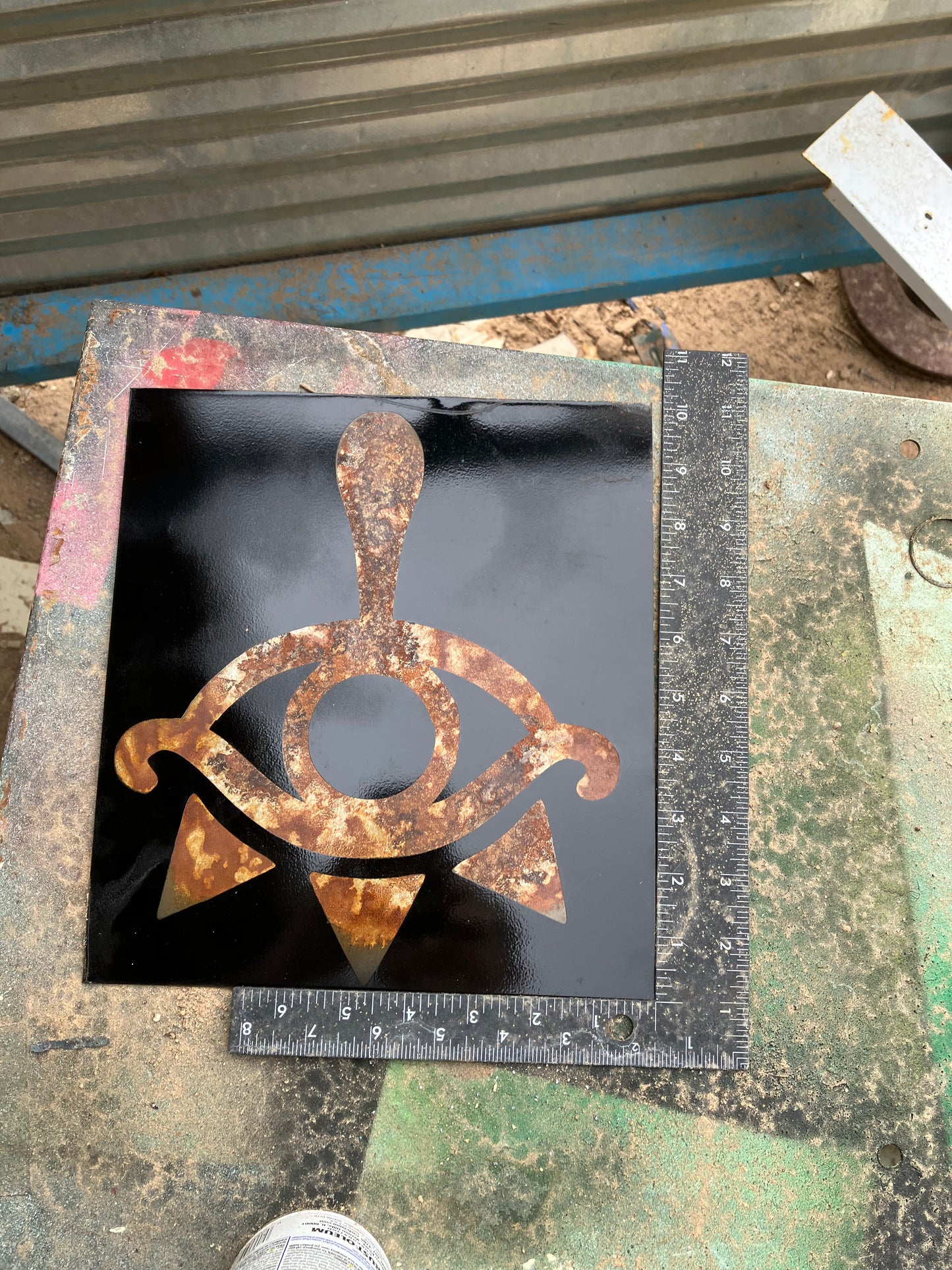 Yiga clan metal sign